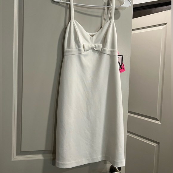 Betsy Johnson white dress size 0 - Picture 1 of 4